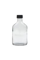 Butelis Hermia 335RTN1146, 0.2 l, skaidri sp./juoda sp., 5 vnt.