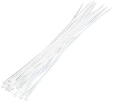 Kabelių dėtuvė Logilink Cable Tie, 400 x 4.8 mm, 100 vnt., skaidri sp.