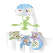 Fisher-Price muzikinė karuselė 3in1 Butterfly Dreams