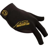 Biliardo pirštinė Predator Second Skin, 3 pirštų, juoda-geltona, dešinei rankai, L-XL