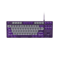 Fury | Kanabo K2 | Žaidimų klaviatūra | Wired | US | Gray/Purple | USB Type-A | Linear