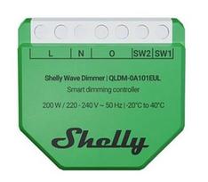 Shelly Wave Dimmer EU LR išmanusis apšvietimo reguliatorius, žalias