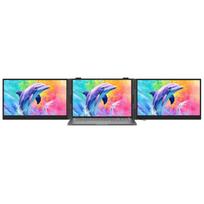 Blackview DCM8 Pro - 15.3" nešiojamojo kompiuterio ekrano prailginimas su dviejų monitorių palaikymu ir 2 USB-C prievadais