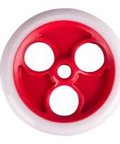 Priekinis ratas Spartan 230x33 mm paspirtukui Jumbo 2 - Raudona-balta