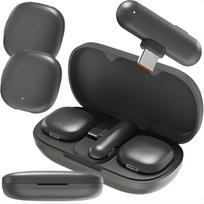 Mikrofonas telefonui Rivex M193, 2 vnt., juoda