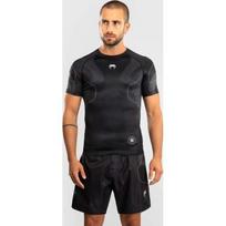 Venum Nexus trumparankovis dėvimasis marškinėlis (rashguard) - juoda/sidabrinė