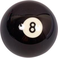 Biliardo kamuoliukas Aramith Nr. 8, 57,2 mm