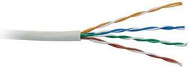 Lynx CS Cat5E montavimo kabelis, jungtis, PVC, 305m (LX- STR- UTP5E - GR)