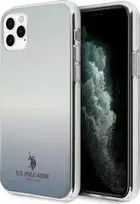 Dėklas „Us Polo Assn“ „US Polo“ USHCN65TRDGLB „Apple iPhone 11 Pro Max“ mėlynas su gradiento rašto kolekcija