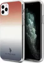 Dėklas Us Polo Assn US Polo USHCN65TRDGRB Apple iPhone 11 Pro Max mėlynas&raudonos spalvos Gradient Pattern Collection