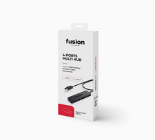 Fusion Accessories Fusion USB 3.0–4 x USB 3.0 skirstytuvas 5Gbps juodas (EU Blister)