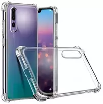 „Fusion Accessories“ „Fusion“ smūgiams atsparus 0,5 mm silikoninis dėklas „Huawei P30 Pro“, skaidrus