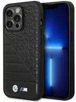 Dėklas BMW Bi Pattern Case for iPhone 14 Pro 6.1" - Juodas
