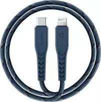 ENERGEA Nyloflex USB-C – Lightning kabelis C94 MFI 1,5 m mėlynas