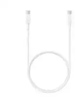 EP-DA705BWE Samsung USB-C/USB-C Data Cable 3A 1m baltos spalvos (OOB Bulk pakuotė)