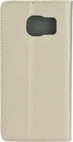 Dėklas Smart Magnet book Samsung Galaxy S23 Ultra S918 aukso spalvos