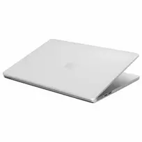 UNIQ Claro knygų dėklas MacBook Air 13 (2022) matinis skaidrus balandžio spalvos