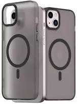 Dėklas Araree etui Aero Frame iPhone 15 Plus /14 Plus 6.7" przeźroczysty-juoda/clear juodas AR20-01840D
