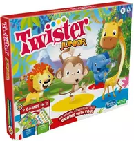 „Hasbro Gaming“ – „Twister Junior“ 2 žaidimai viename (F7478)