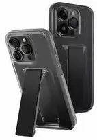 UNIQ Heldro Mount dėklas su stovu Apple iPhone 15 Pro Max 6.7" dūmų dūmų