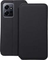 Oem DUAL POCKET Book dėklas skirtas Xiaomi Redmi Note 12 5G juodos spalvos