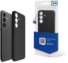 3mk silikoninis Samsung Galaxy S24 - dėklas telefonui juodos spalvos