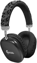 Guess GCube Metallic Script Logo „Bluetooth“ belaidės ausinės su lankeliu, juodos spalvos