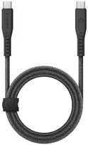 ENERGEA Flow USB-C į USB-C Kabelis 1.5m juodos spalvos 240W 5A PD Fast Charge