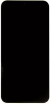 LCD ekranas + jutiklinis blokas + priekinis dangtelis Samsung A256B Galaxy A25 Juodas (pakeitimų paketas)