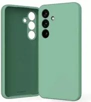 Dėklas Mercury Silikoninis dėklas Samsung S921 S24 tamsiai žalias