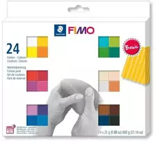 Staedtler FIMO 8023 C, Modelis, Įvairių spalvų, Suaugusiesiems, 24 vnt., 110 °C, 30 min.