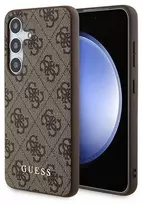 Guess GUOHCSA35G4GFBR A35 A356 rudos spalvos kietas dėklas 4G Metal Gold Logo