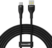 Įkrovimo kabelis Baseus Flash 2 USB į USB-C 100W, 2m (juodas)