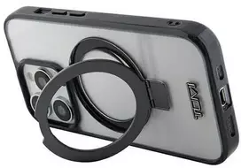 „Tumi TUHMP15XSSFC“ baltos spalvos kietas dėklas „Apple iPhone 15 Pro Max 6.7“ su permatomu žiediniu stovu ir „MagSafe“