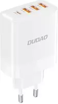 Dudao A5HEU network įkroviklis 3x USB-A 1x USB-C PD20W – baltos spalvos