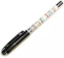 Lodīšu pildspalva CLARO JAZZ 0.7 mm krāsains korpuss, melna tinte, 1 gab/blisterī