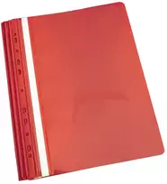 Panta Plast Mape ātršuvējs iesienamais A4 formāts, sarkana, 10 gab./iepak.