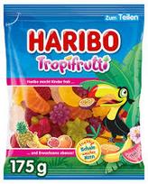 Haribo Tropifrutti želė saldainiai 175g