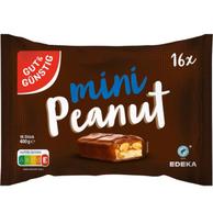 G&G Mini žemės riešutų šokolado batonėliai (16) 400g