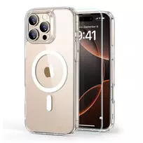 ESR Classic Hybrid Halolock MagSafe + Tempered Glass Apple iPhone 16 Pro Max – dėklas telefonui skaidrus