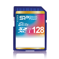 Silicon Power atminties kortelė SDXC 128GB Elite