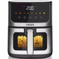 Haeger AF-D47.005A „Magic Window“ karšto oro gruzdintuvė 8in1, 4,7 l, 1400 W