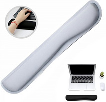 Fusion Accessories Fusion minkštas klaviatūros kilimėlis baltas