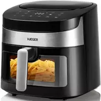 Be riebalų Gruzdintuvė Haeger AF-D80.008A Air Banquet Karšto oro kepimui 8L 1800W