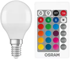 LED lemputė OSRAM ST CLAS P RGBW 4.9W E14
