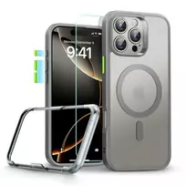 ESR Classic Pro Set Halolock MagSafe dėklas, skirtas iPhone 16 Pro Max – pilkas
