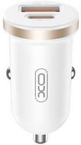 XO automobilinis įkroviklis CC56 PD 30W QC 1x USB 1x USB-C baltas