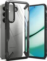 Ringke Fusion X Samsung Galaxy S25 Plus – dėklas telefonui juodos spalvos