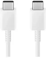 Samsung EP-DX310JWE data transfer and charging cable | USB-C to USB-C | 15W | 1.8m | baltas (OEM))