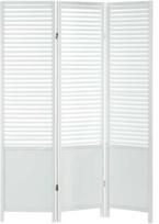 Homestyle4U Kambario pertvara, 130x2,2x175 cm, balta